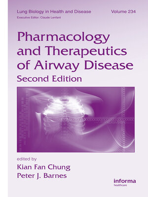 cover image of Pharmacology and Therapeutics of Airway Disease